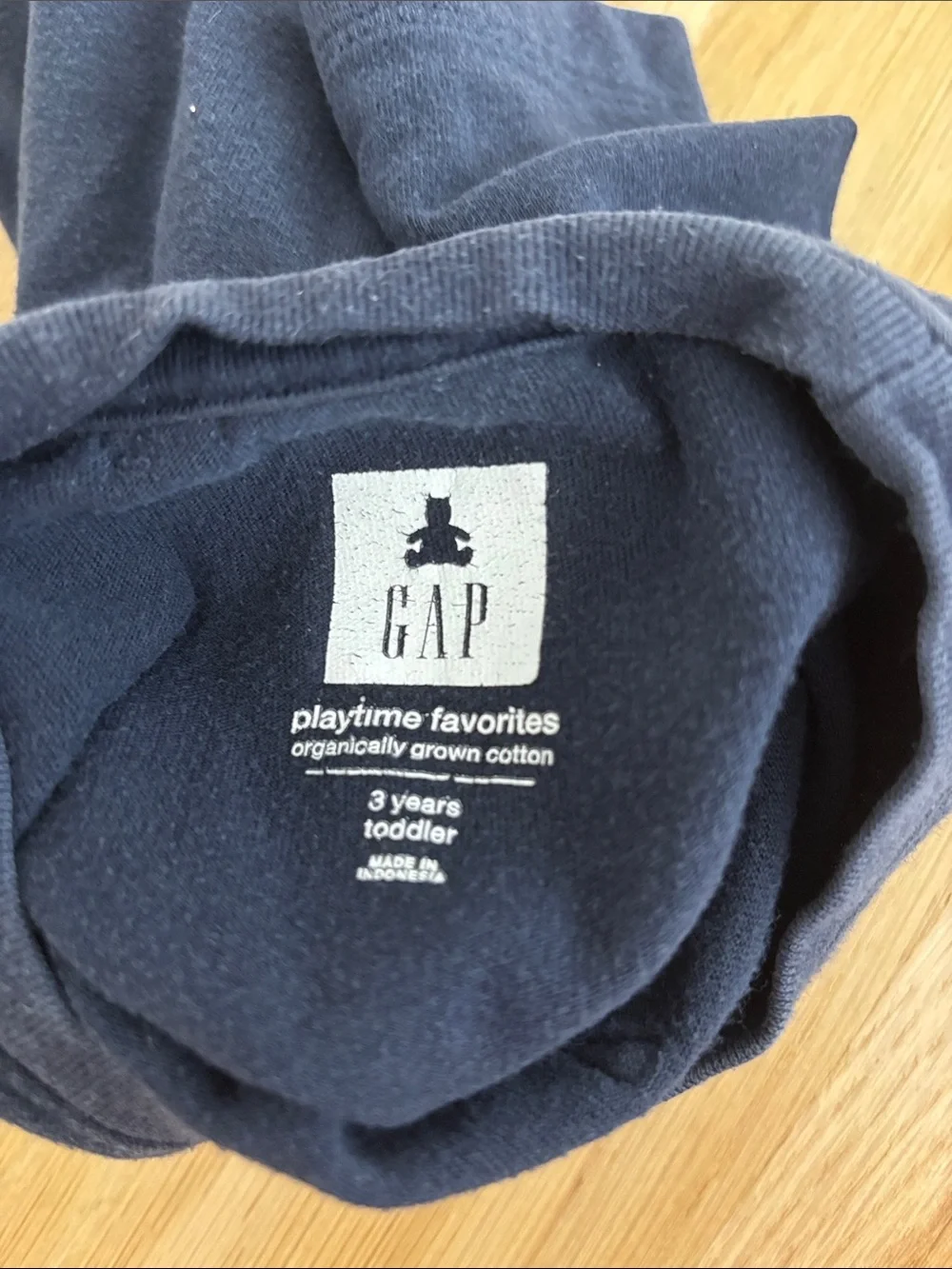 GAP Toddler Navy Short-Sleeve Pocket Tee